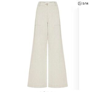 Anna Quan Women's Cream High-Waisted Skirt